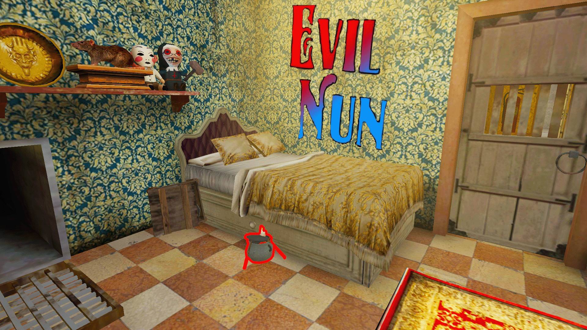Баг остановки Монахини | Evil Nun