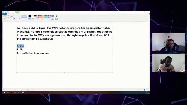 Azure Solutions Architect Live Study (Design Azure Network Solutions 1)