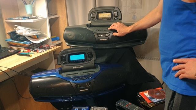 Panasonic rx-dt75 савнение  магнитол с апгрейдом звука от мастера Михаила Борисовича из г.Серпухов
