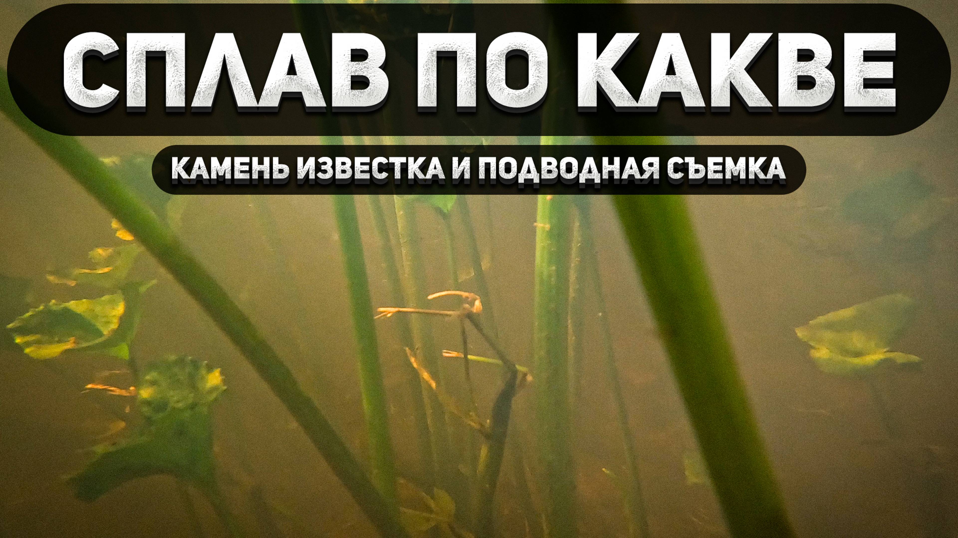 Камень известка и подводная съемка!