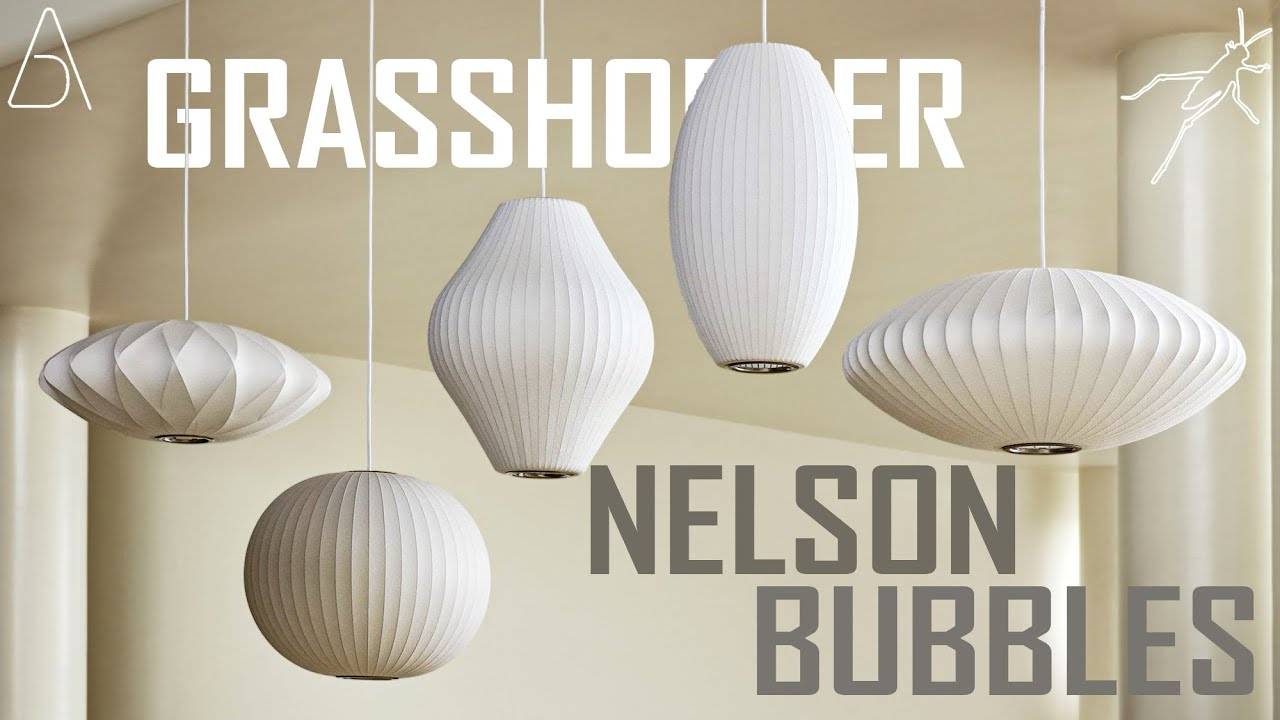 Nelson Bubble Lights With Grasshopper