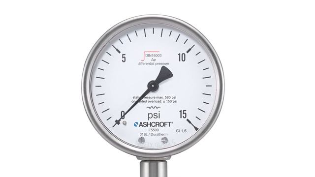 Ashcroft Differential Pressure - For Flow Rate Measurement