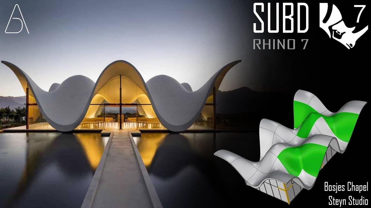 SUBD - Rhino Tutorial Architecture - Bosjes Chapel
