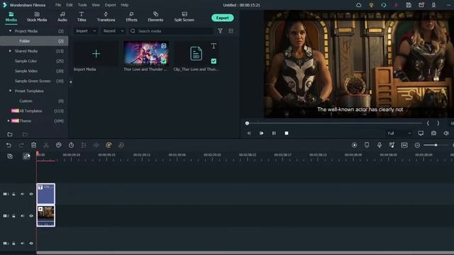How To Add Subtitles Using Speech To Text In Filmora | Only Two Clicks Required