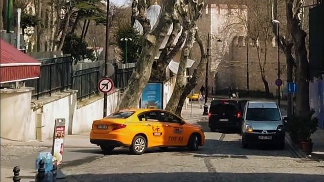 CINEMATIC SERIES - EP 2 - TAXI RIDE FROM TAKSEEM SQUARE TO SULTAN MEHMED FATIH ISTANBUL TURKEY 4k