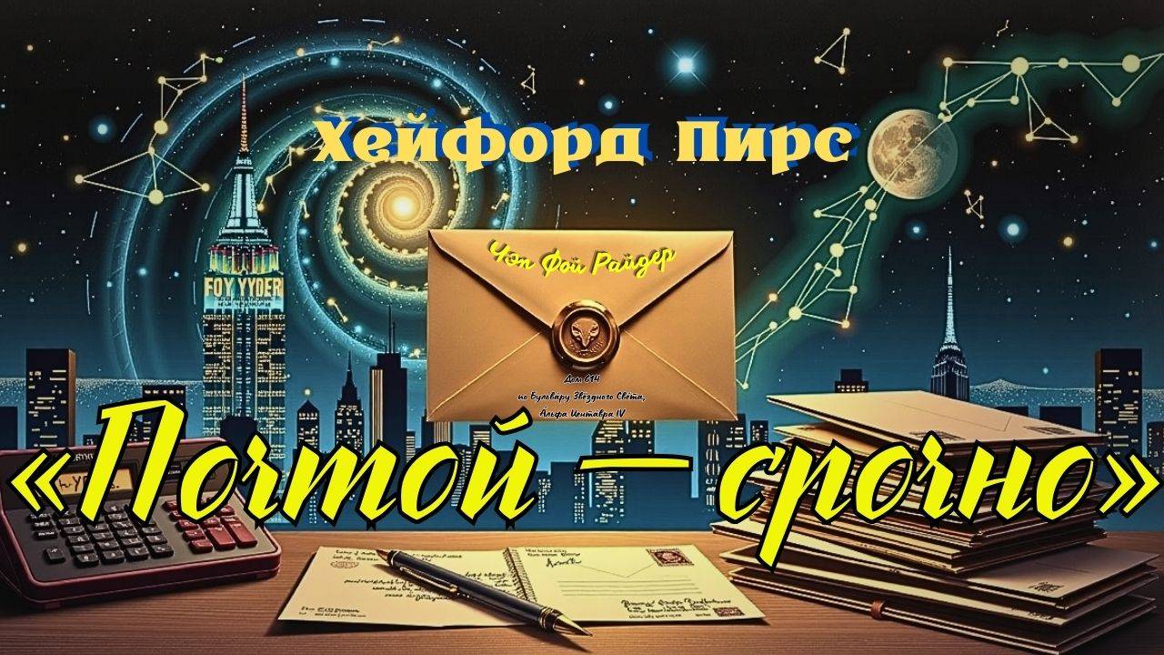 📚Хейфорд Пирс «Почтой — срочно» I Фантастика I  Аудиокнига