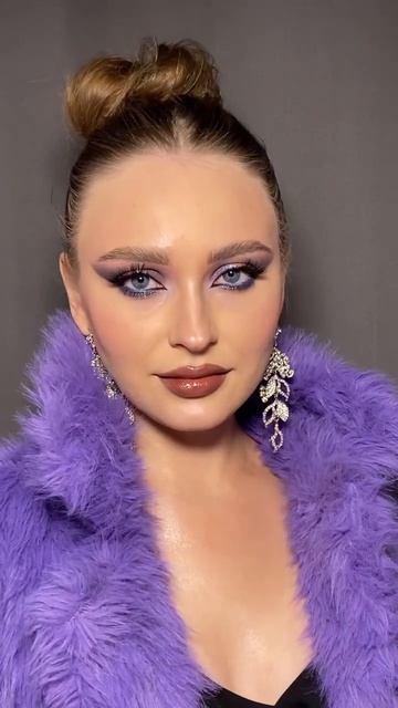 Макияж палеткой Huda Beauty: Rose Quartz 💜 #макияж #допосле #вечерниймакияж #визажист #образ