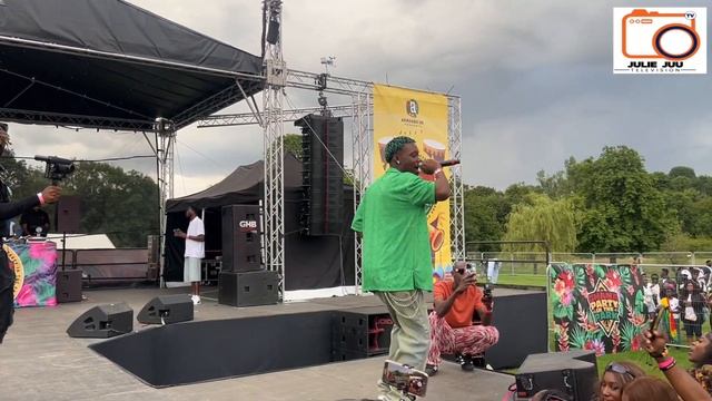 OLIVE THE BOY LIVE PERFORMANCE AT GHANA PARTY IN THE PARK 2024 IN LONDON UK