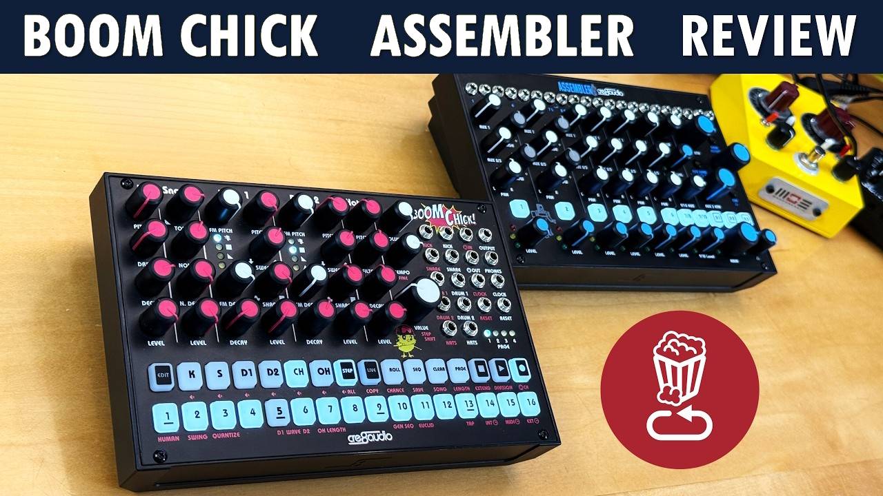 Cre8audio x Pittsburgh Modular: Boom Chick and Assembler Review