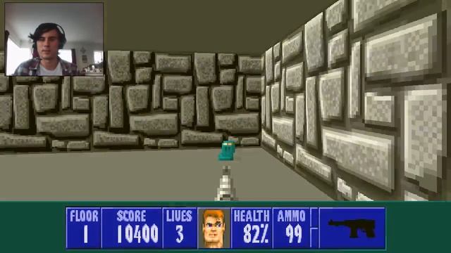 Let's Play Wolfenstein 3D | Part 1 | Kill Some Nazis