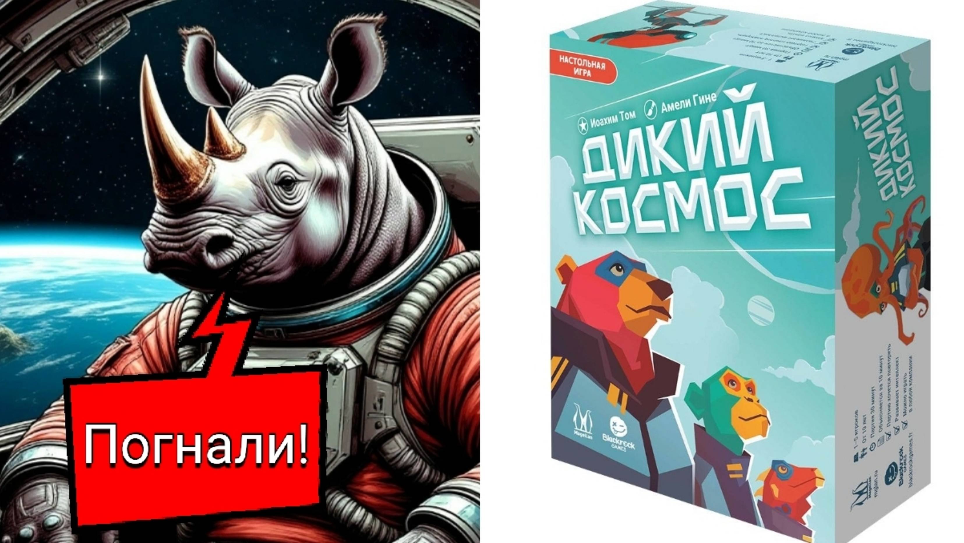Дикий космос! Настольная игра!