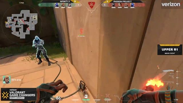 Infinity X vs Passion Project - Verizon Game Changers Series 1 Main Event - Day 1 - Map 2