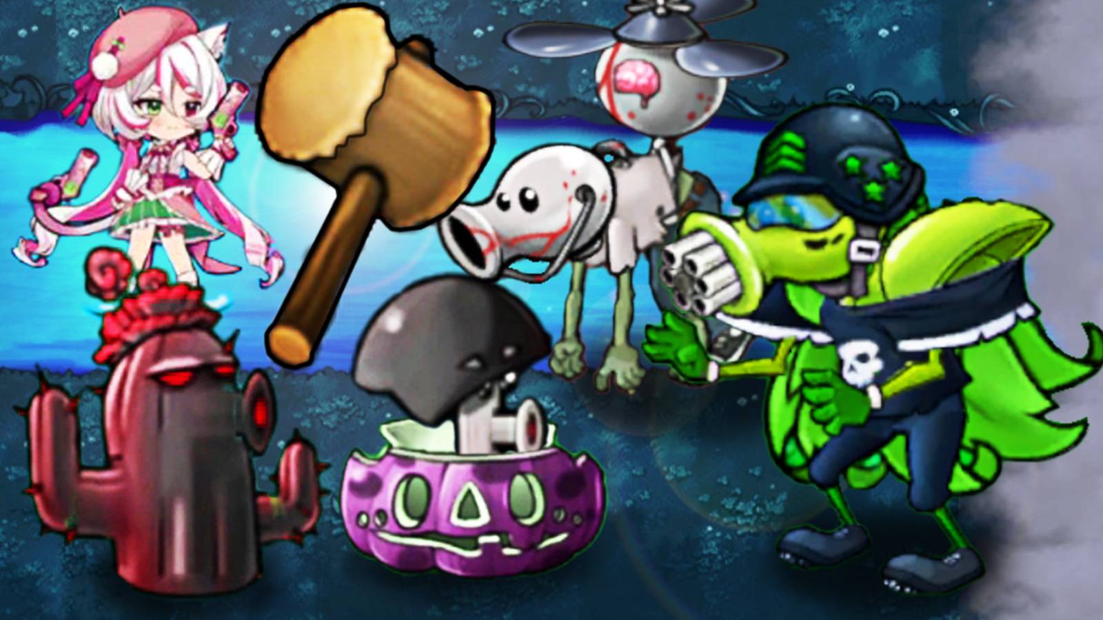 САМЫЕ БЫСТРЫЕ РАСТЕНИЯ И ЗОМБИ! ОБНОВА ФЬЮЖН МОДА 2.4