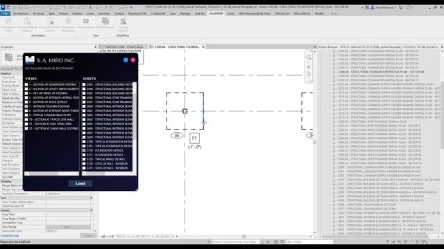 Revit Addin that places sections in plan using UI for better user experience