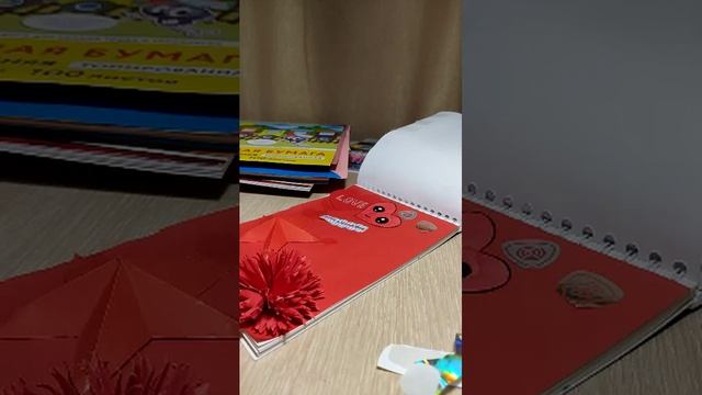 делаю красную страничку в своём блокноте♥️🎀💄👠🖍️🚩💅