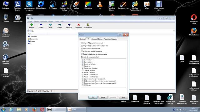 7 Zip 7Z file manager/ astuce info/ tuto FR