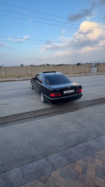 #E55 #AMG #burnout #кавказ #дагестан