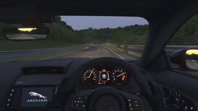 POV Тест Драйв, Jaguar F-type R '14, Nurburgring, GT7