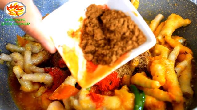 chicken feet curry recipe | chicken feet how to cook | spicy chicken feet recipe |