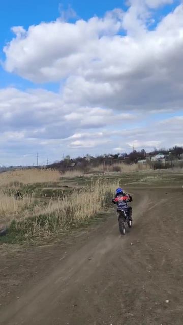 Покатушка на Yamaha 85 после ремонта