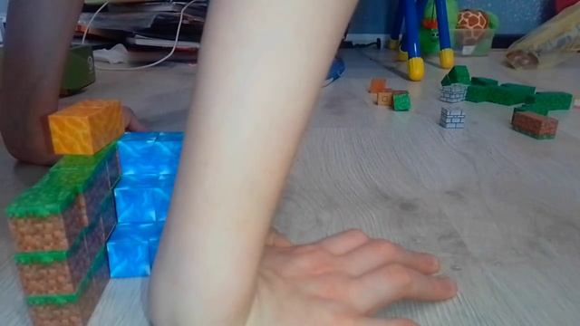 Магнитный конструктор Майнкрафт