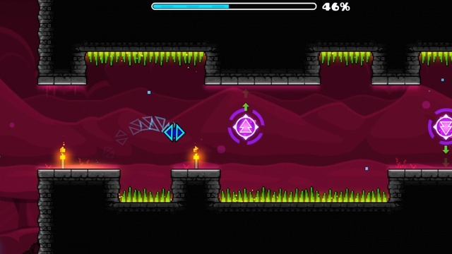 Прошёл dash в Geometry dash