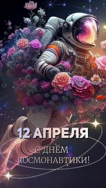 С Днём Космонавтики.