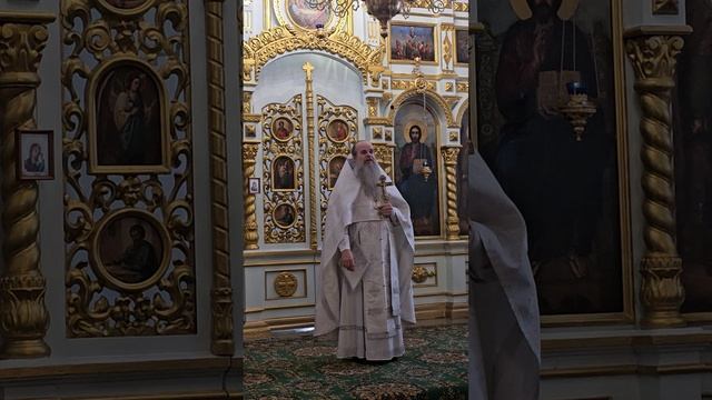 12.04.2025 - Лазарева суббота; прот.Николай Цирке
