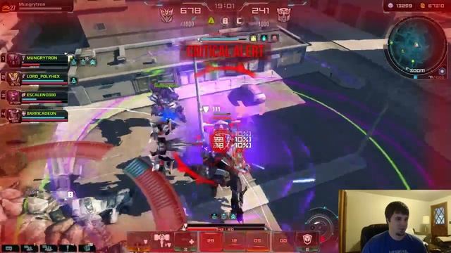 Transformers Universe - Flatline Gameplay from Live Stream - Hammer Time!