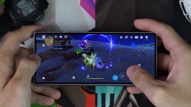 Samsung Z Fold 6 Genshin Impact Gaming test  Snapdragon 8 Gen 3