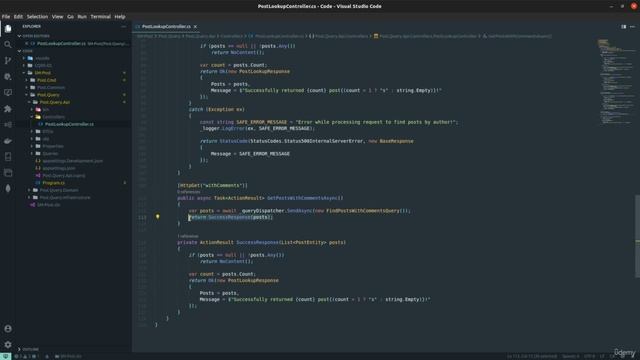 16004 PostLookupController Part 2