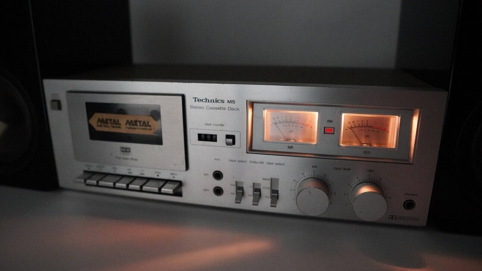 Стереокассетная дека Technics RS-M5-Япония-1977-1980-год
