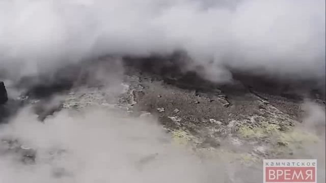 На Камчатке учёные поднялись на непредсказуемый купол вулкана Шивелуч