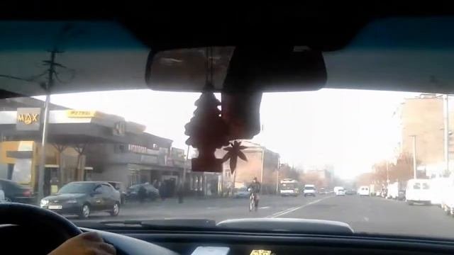 At Yerevan Armenia Going To Airport