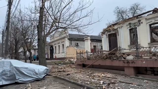 Николаев после налета дронов