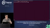 Code Generation from Unified Robot Description Format (URDF) for Accelerated Robotics - Paul Gesel
