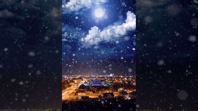 Первый снег(фото-анимация)