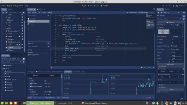 Easy Camera on GODOT 3D