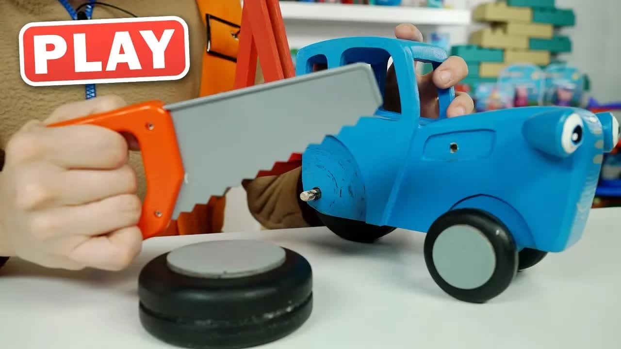 КукуPlay - Как мы чинили Синий трактор - Поиграйка с Пилотом Винтиком