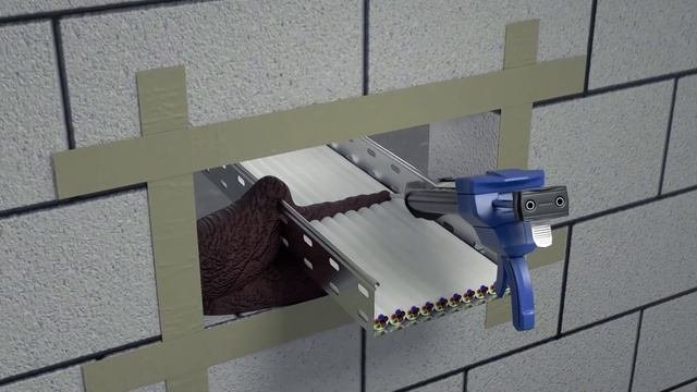 Монтаж противопожарного терморасширяющегося состава СЭ-01. Стандарт-Электрик.