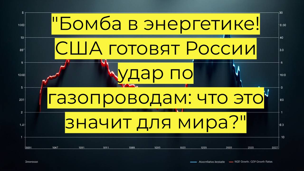 "Бомба в энергетике! США готовят России удар по газопроводам: что это значит для мира?"