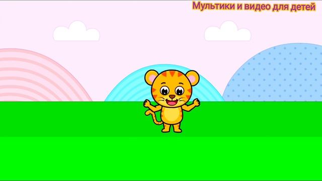 Цветные Животные вылупляются из цветных яичек/ Английский малышам/ Развивающий мультфильм для самых