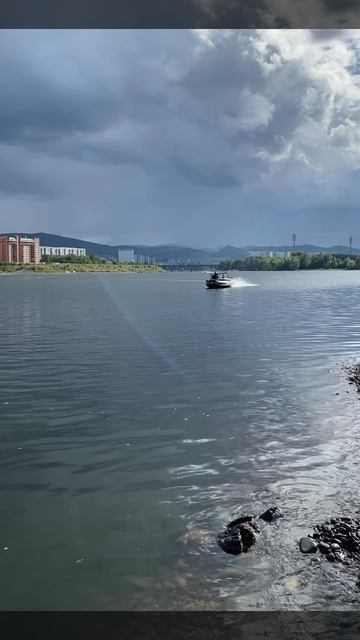 Лодка пвх GT-480 Sibriver с мотором Suzuki DT-40 по протоке р.Енисей