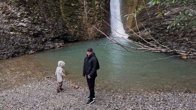Ореховский водопад в Сочи