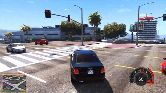 GTA 5 : Franklin Buy New Garage For Audi A4