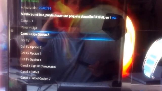 Fútbol + Minix NEO + xbmc