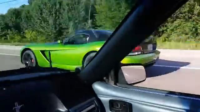 2008 srt10 Dodge Viper Snakeskin green