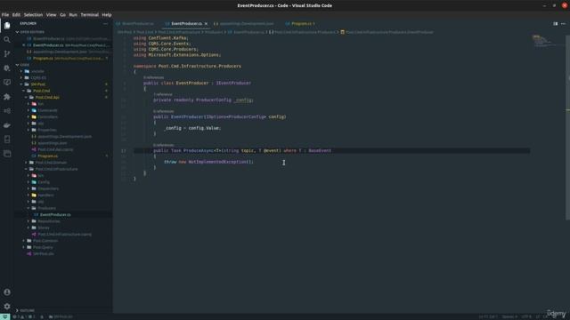8002 EventProducer Interface & Implementation
