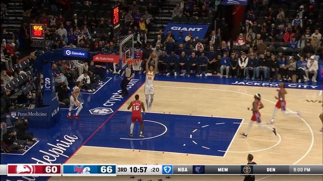 Trae Young's 36-PT DOUBLE-DOUBLE In Philly! | April 11, 2025