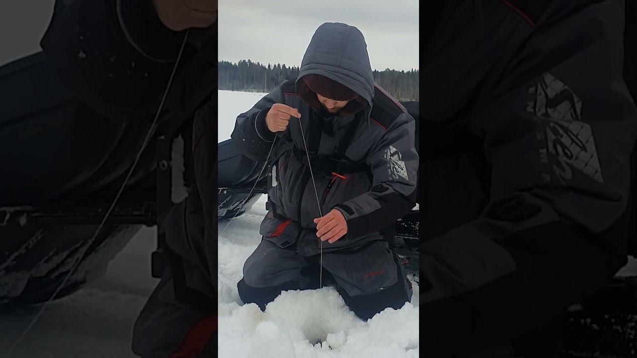Щука на жерлицу! Рыбалка в глухозимье 2025!  #жерлицы #рыбалка #щука #fishing #icefishing